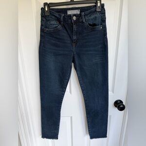 Wit & Wisdom Dark Wash High-Rise Skinny Jeans